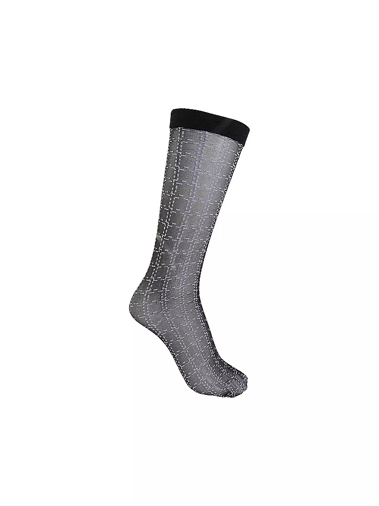 HUDSON Kniestrümpfe CCHAIN black schwarz