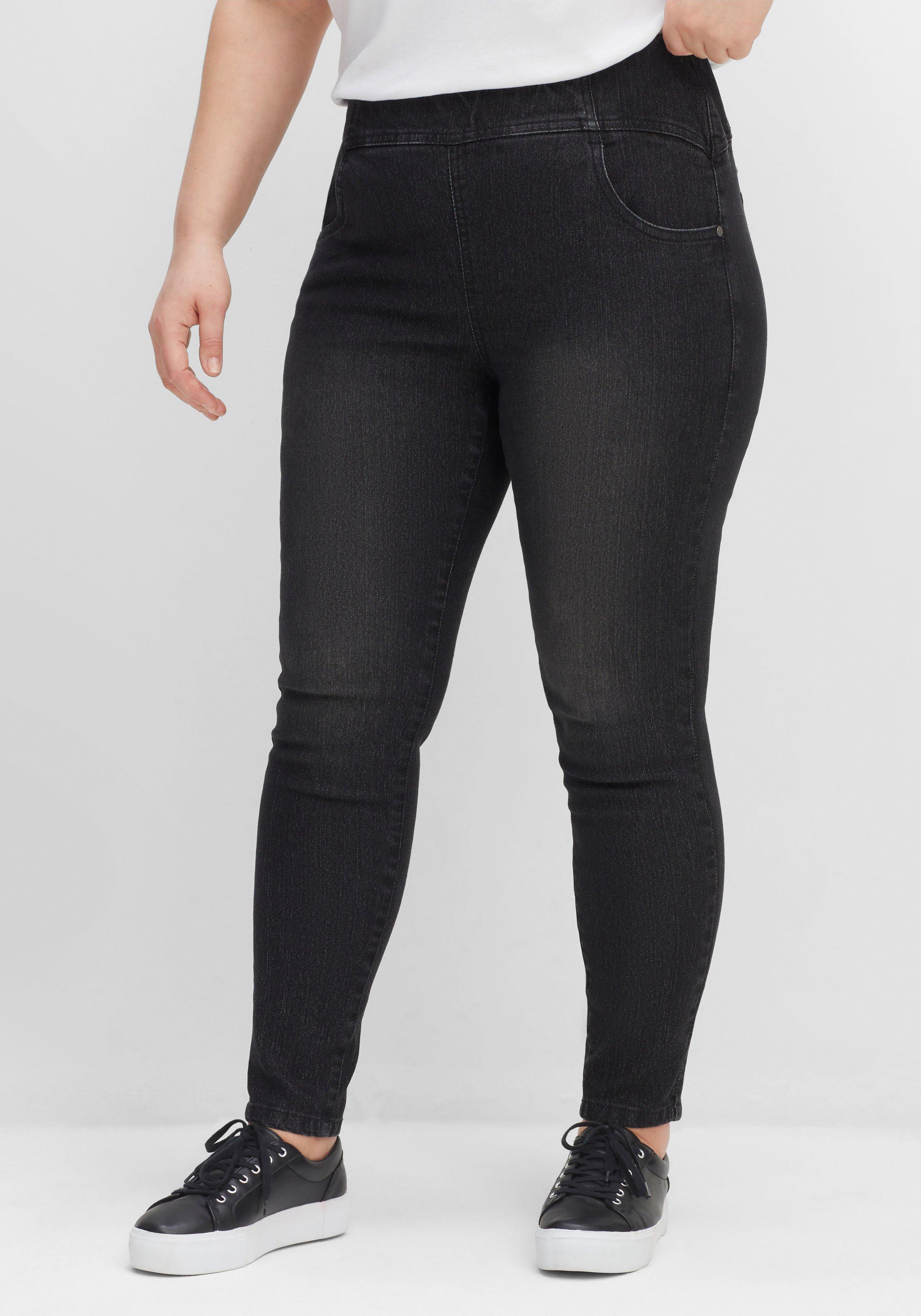 Jeggings mit breitem Gummibund