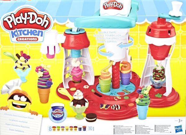 Hasbro E1935EU4 Play-Doh Super Eiscreme Maschine, ab 3 Jahren
