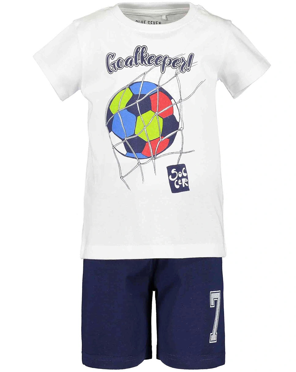 T-Shirt GOAL KEEPER 2-teilig in white