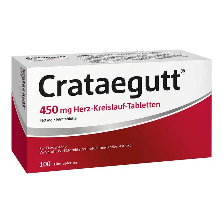 Crataegutt 450 mg Herz-Kreislauf-Tabletten, 100 St