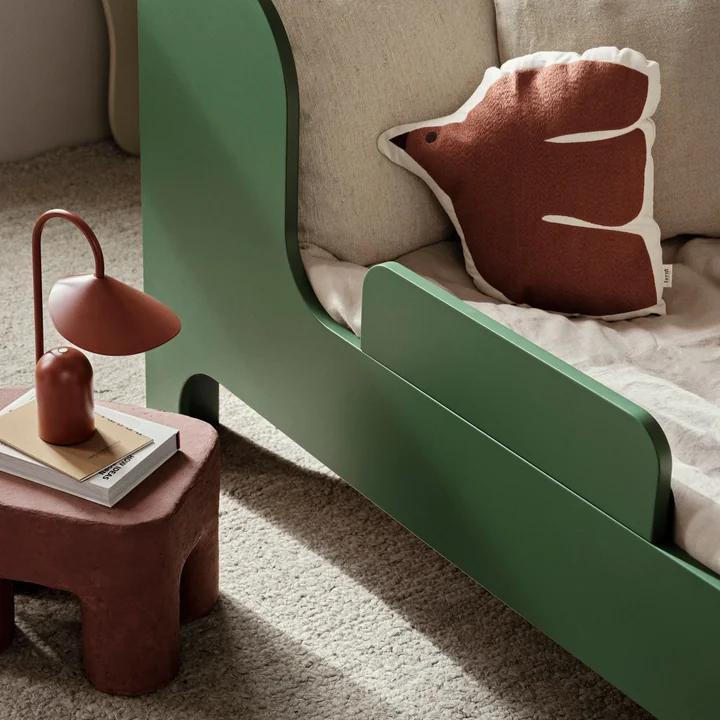 Ferm Living - Swif Bird Kissen, silver fern
