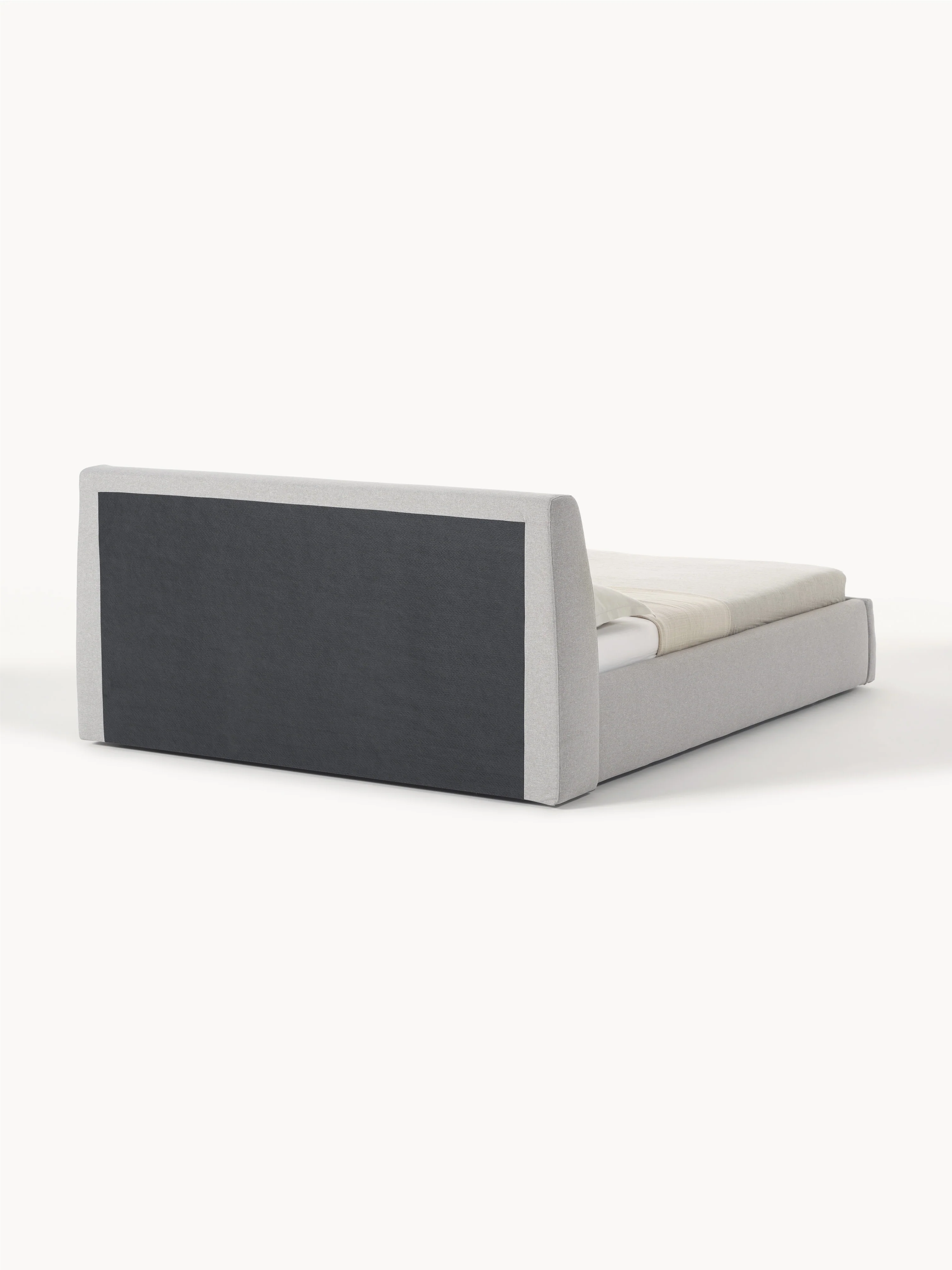 Gestoffeerd bed Cloud met opbergruimte