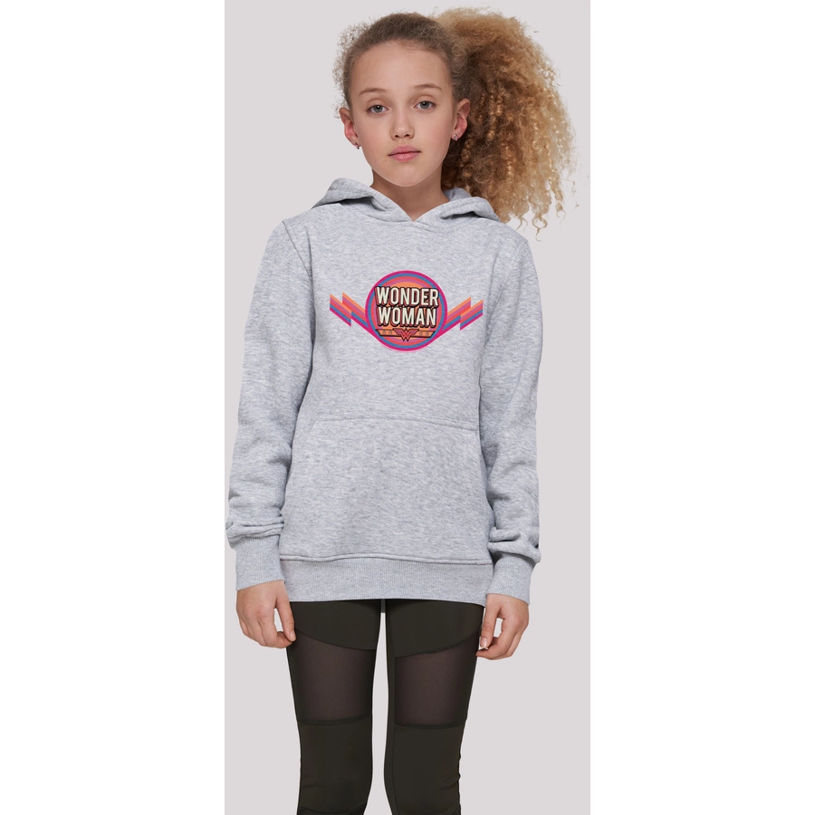 F4NT4STIC Hoodie DC Comics Wonder Woman Rainbow Logo heather grey