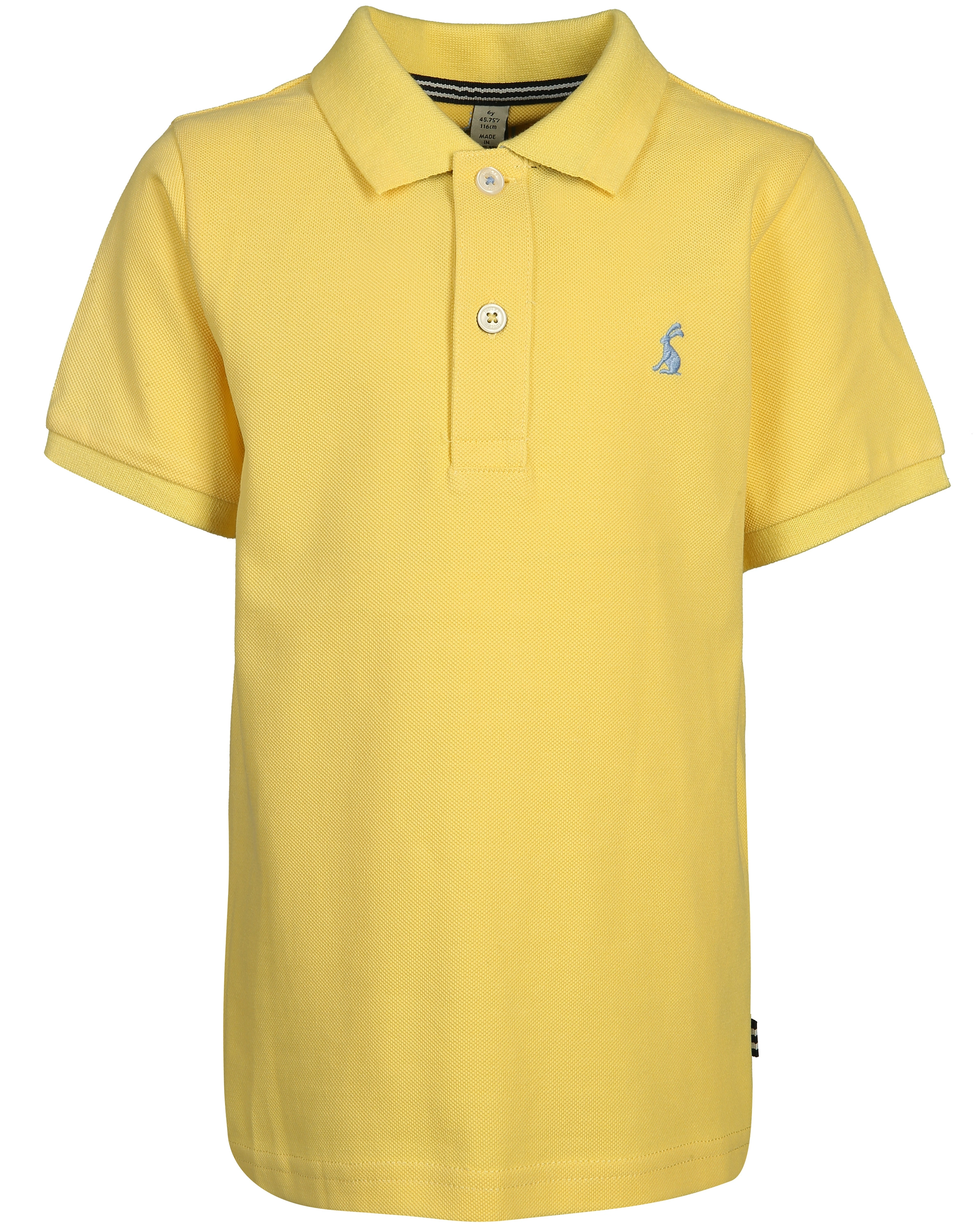 Poloshirt WOODY kurzarm in yellow