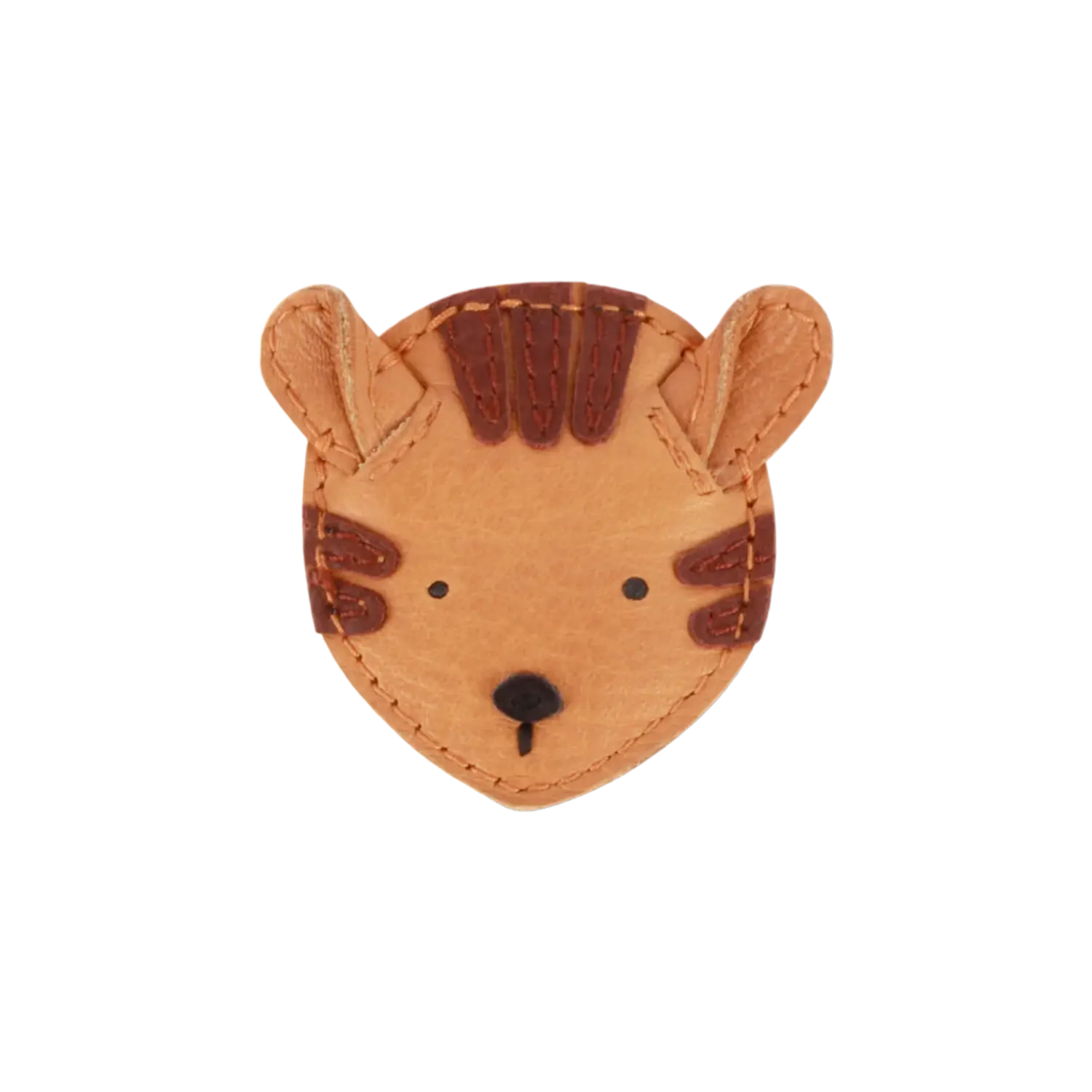 Donsje Amsterdam | Josy Classic Hairclip | Tiger | Camel Classic Leather