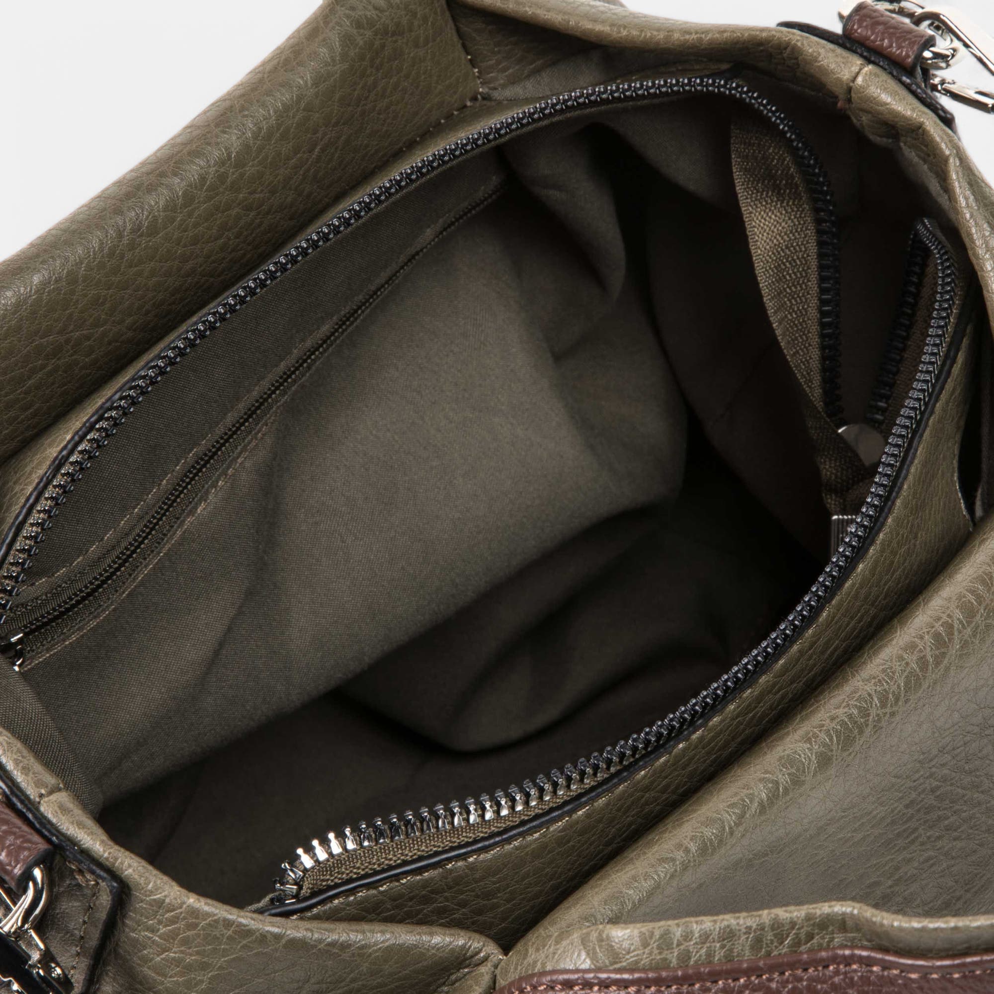 Sac bandoulière kaki
