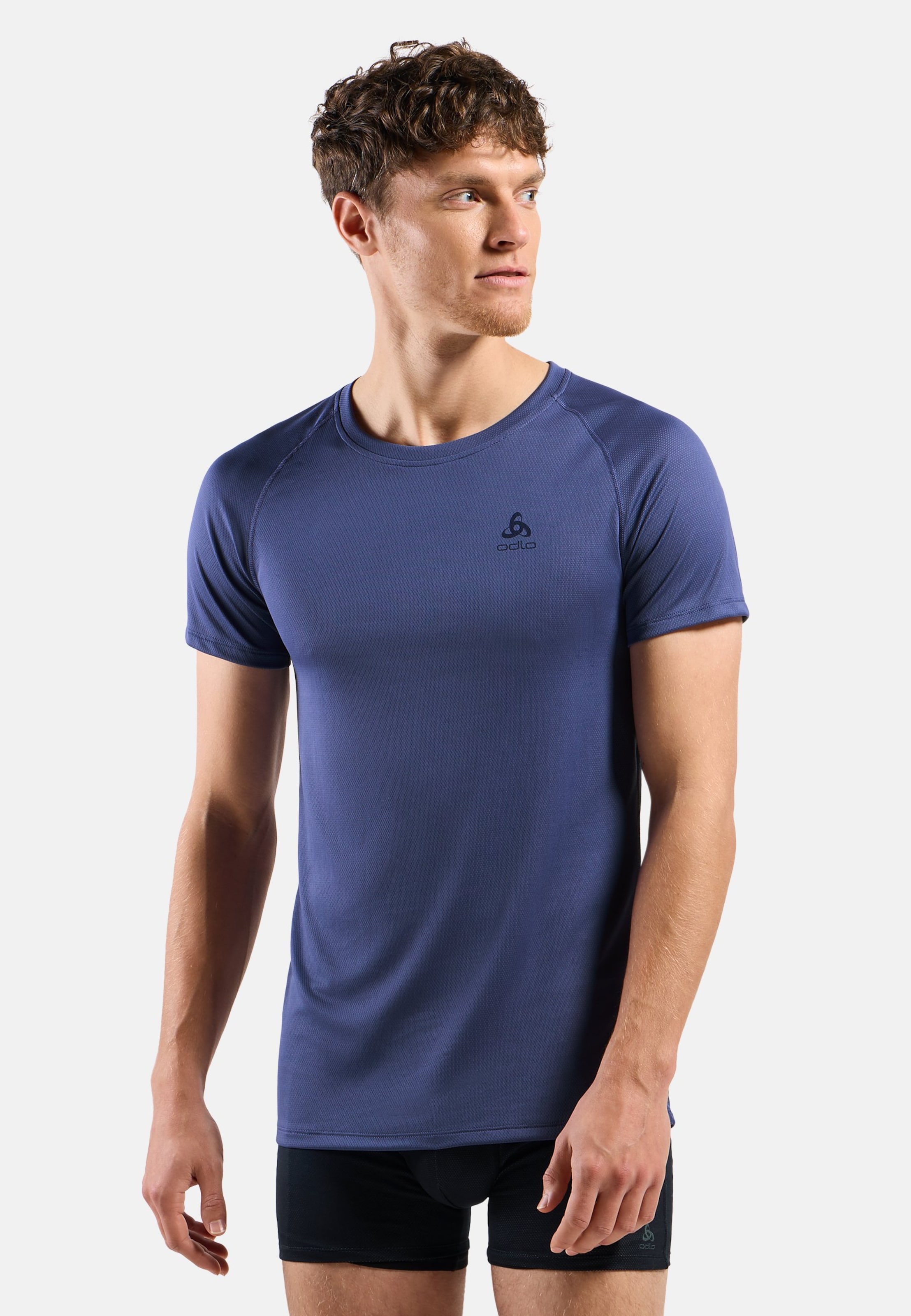 Active F-Dry Light Base Layer T-shirt in Skipper Blue