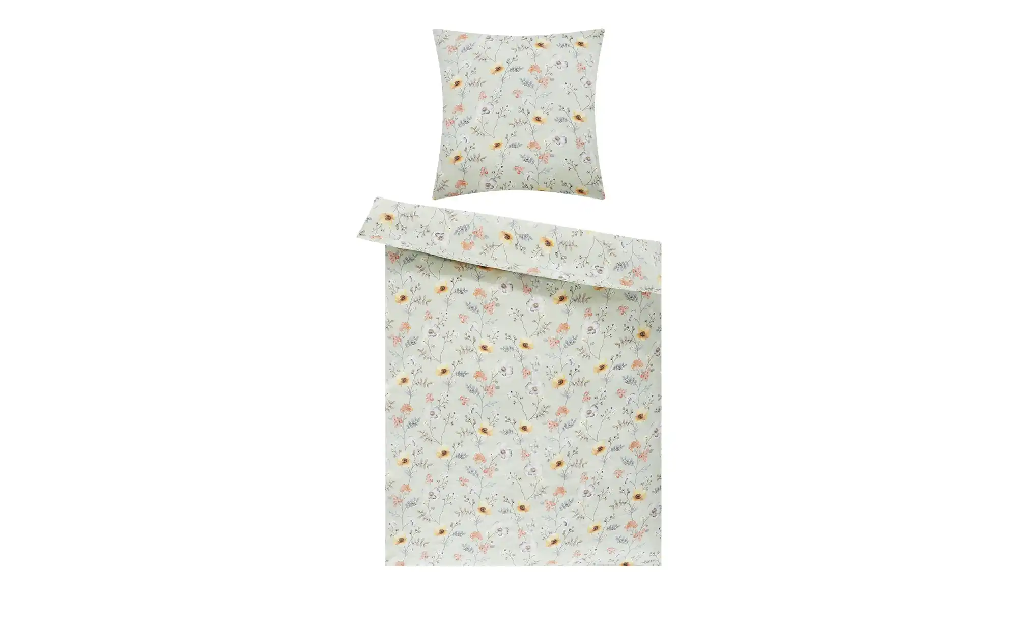 como Satin Bettwäsche Romantic Floral