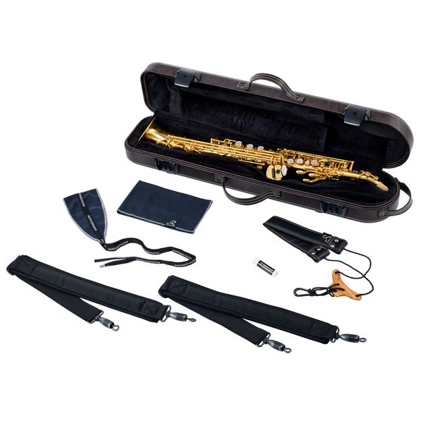 Rampone & Cazzani R1 Jazz Soprano Sax AU Half C.
