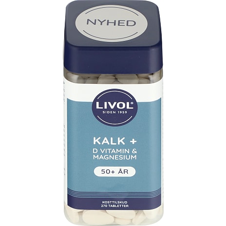 Kalk m. D-vitamin og magnesium