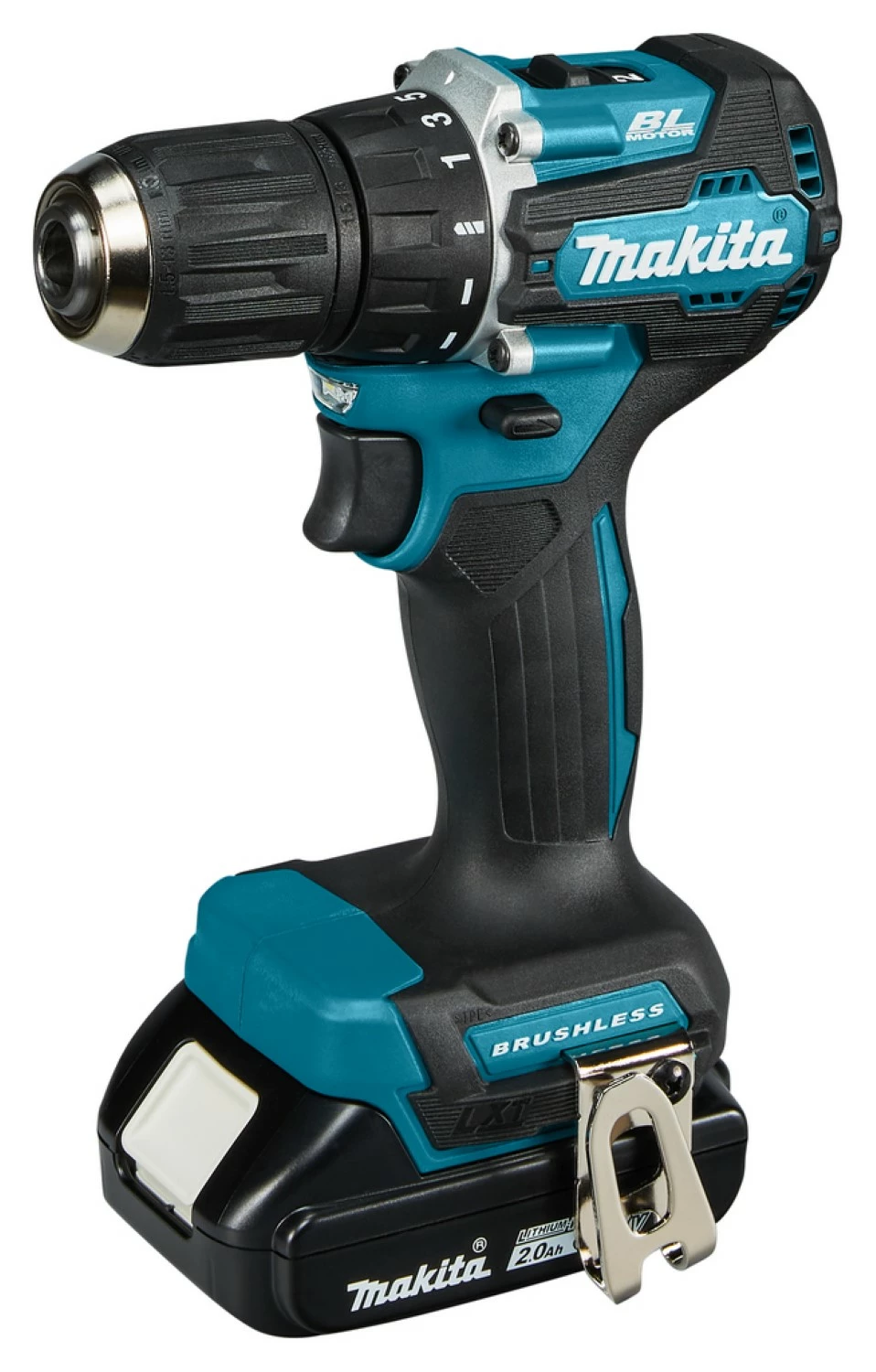 Makita DDF487RAJ 18V Li-Ion accu boor-/schroefmachine set (2x 2,0Ah) in Mbox - 13mm - koolborstelloos