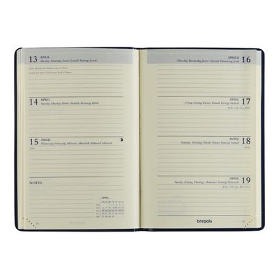 Brepols Delta Seta - journal de poche - 81 x 120 mm