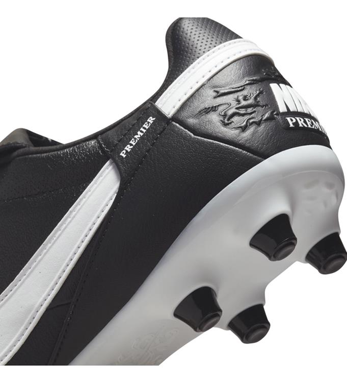 THE NIKE PREMIER III FG FIRM-GROUND BLACK-WHITE