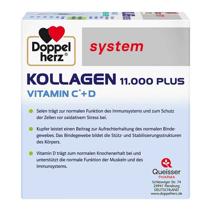 Doppelherz system Kollagen 11000 Plus Ampullen, 30X25 ml