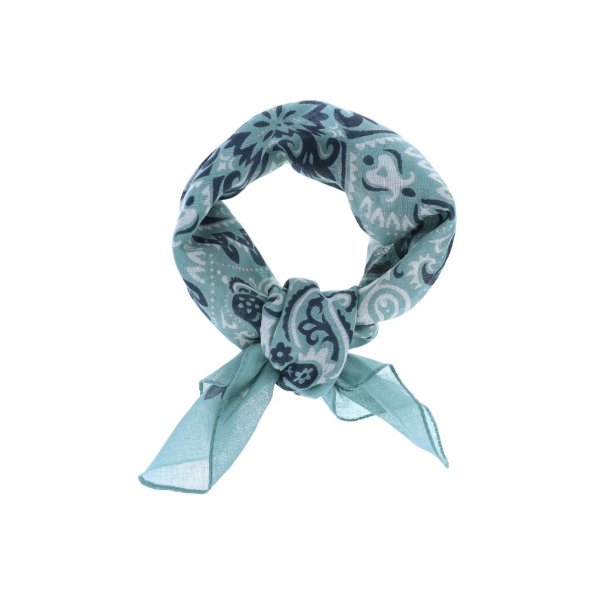 Foulard bandana vert - Petit format Le petit Souk
