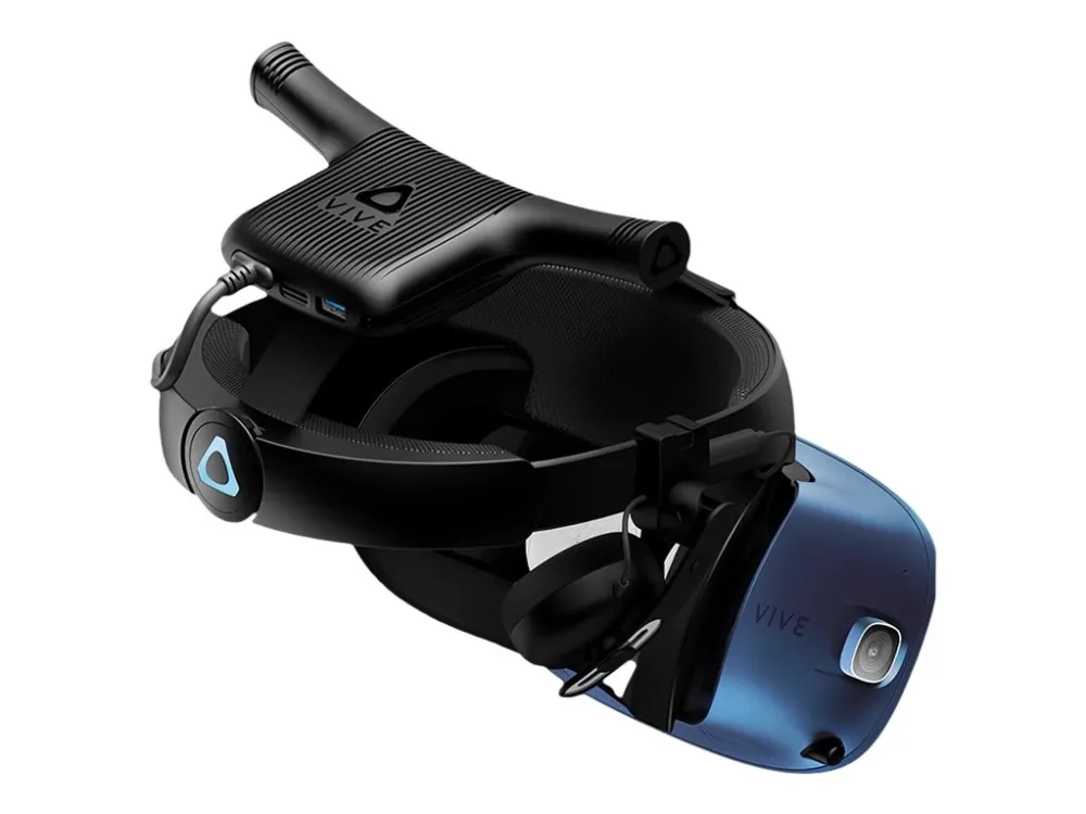 HTC VIVE Cosmos - Virtual reality-system - 2880 x 1700 @ 90 Hz - DisplayPort, USB-C - sort, blå