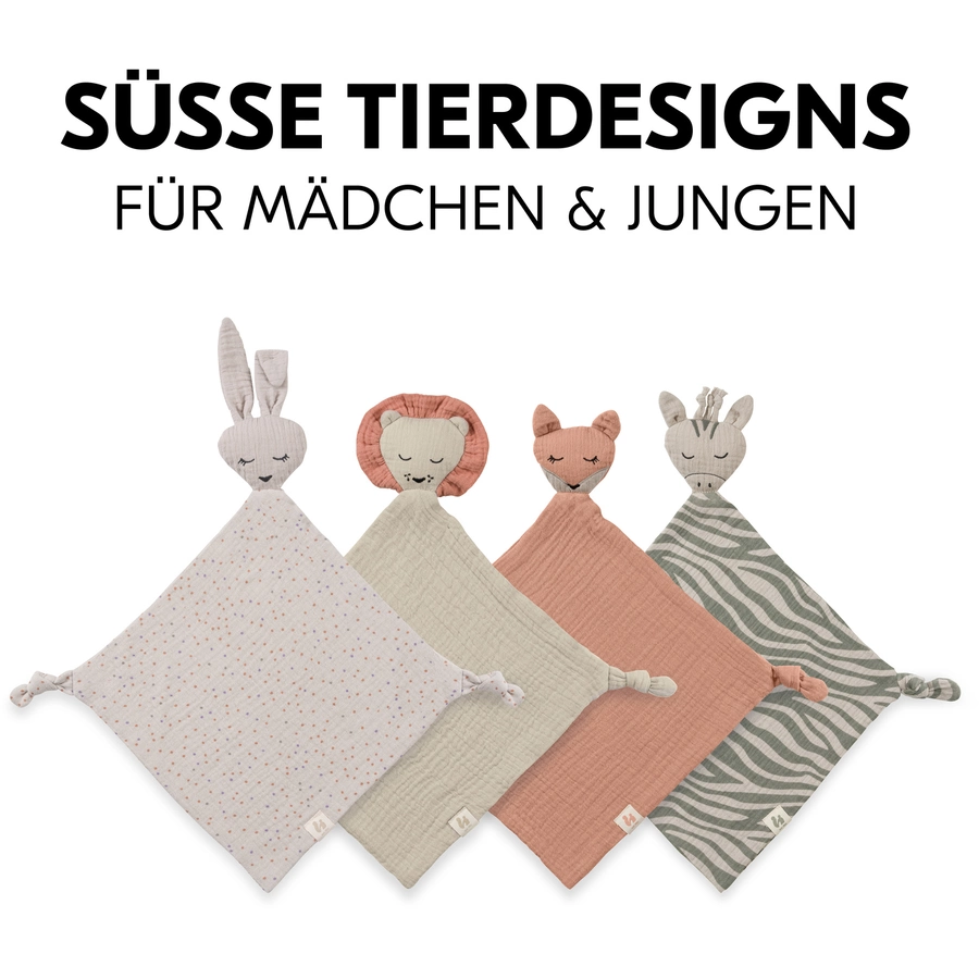 hauck Schnuffeltuch Cuddle N Play Rabbit Beige Dots