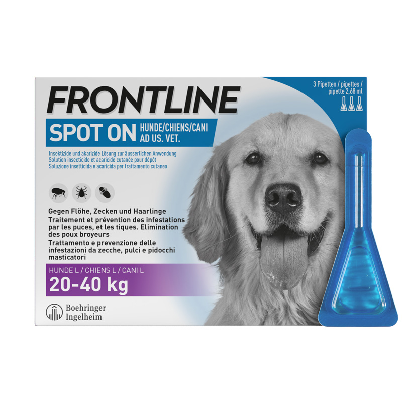 Frontline Spot On Lös Hund L Liste D 2.68 ml