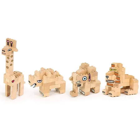 FabBrix Holzbausteine Safari
