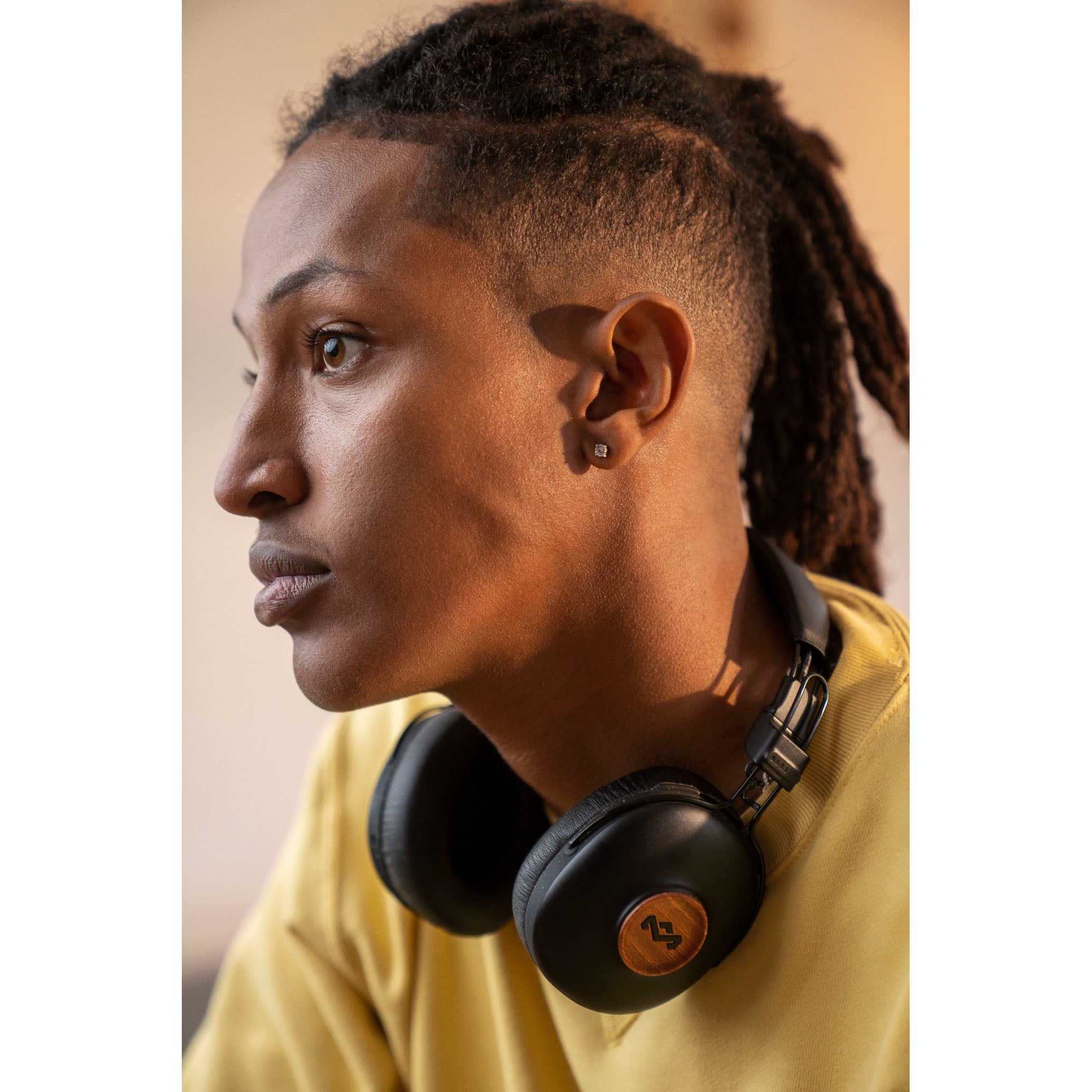 House of Marley Positive Vibration Frequency Signature Black Bluetooth-koptelefoon