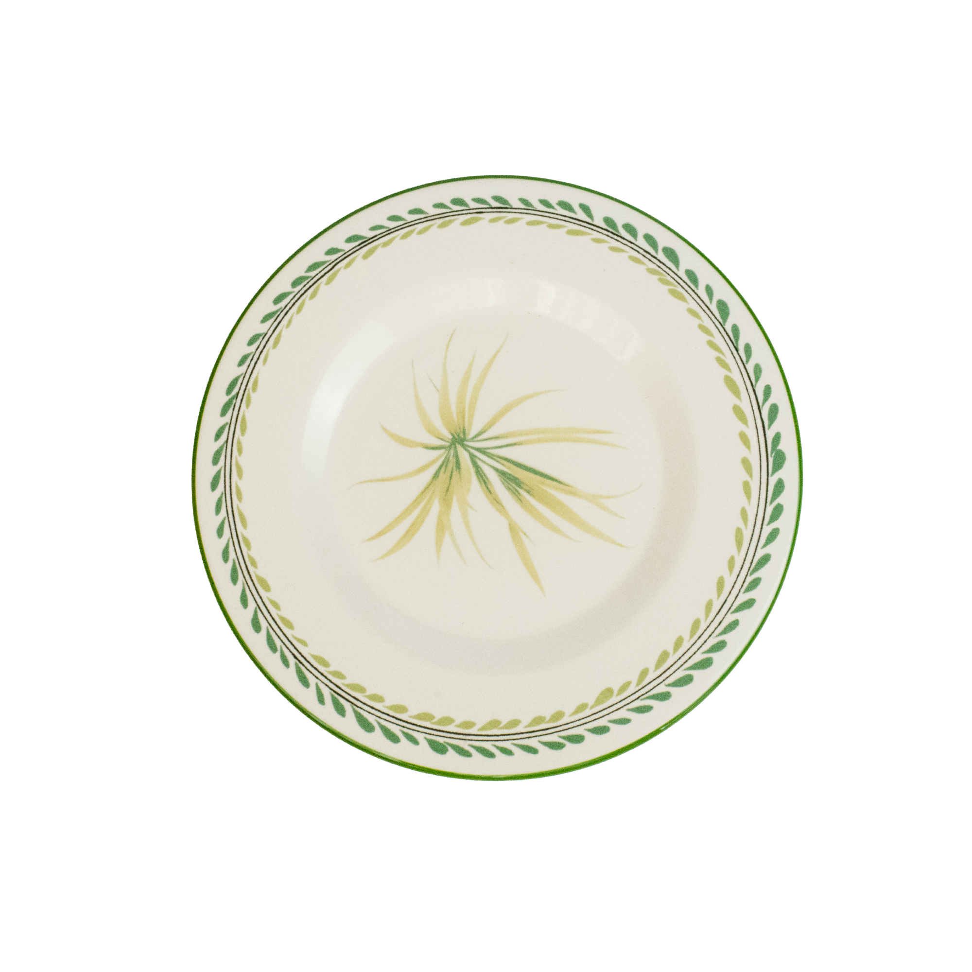 Plats profonds en céramique « Ramas Verdes » (lot de 4)