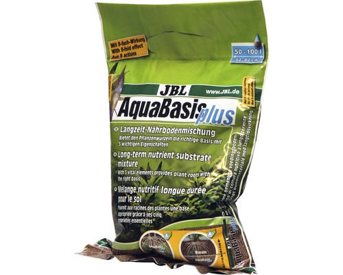 JBL Aquabasis Plus substraat, 2,5 liter