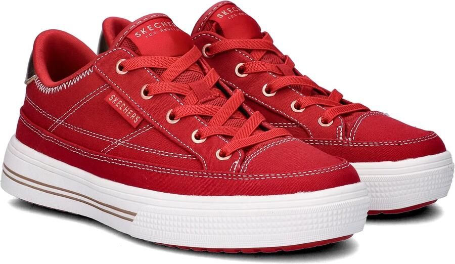 Skechers Arch Fit Gallery dames sneaker Rood