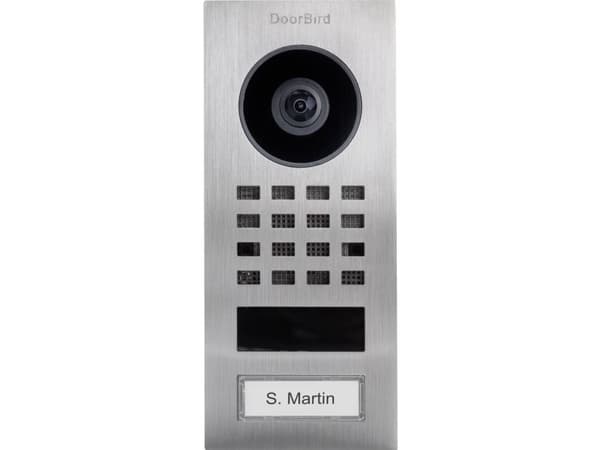 DoorBird DoorBird D1101V IP video dørstasjon overflatemontert rustfritt stål V4A