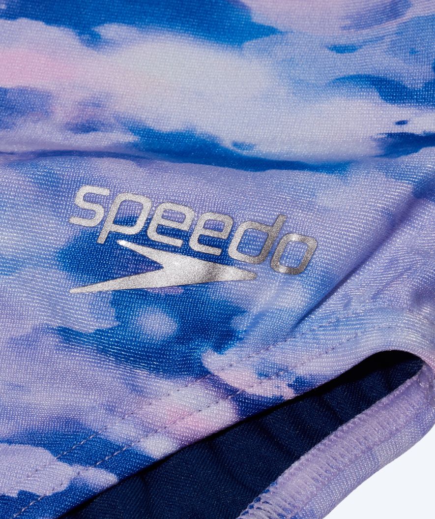Speedo badedragt til damer - Allover V-Back - Lilla