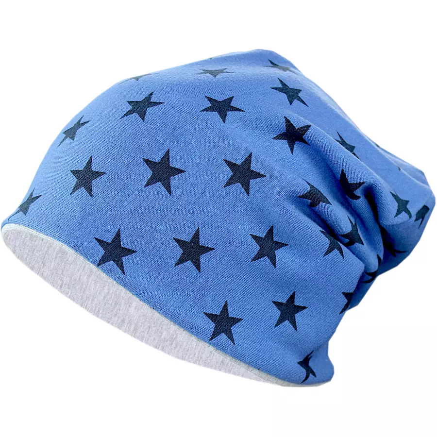 TupTam Unisex Kinder Beanie Mütze Schlauchschal Set graublau