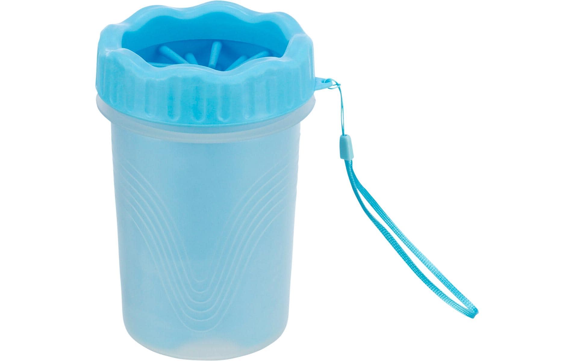 Pfotenreiniger, M-L, Silikon/PP, BlauPfotenpflege