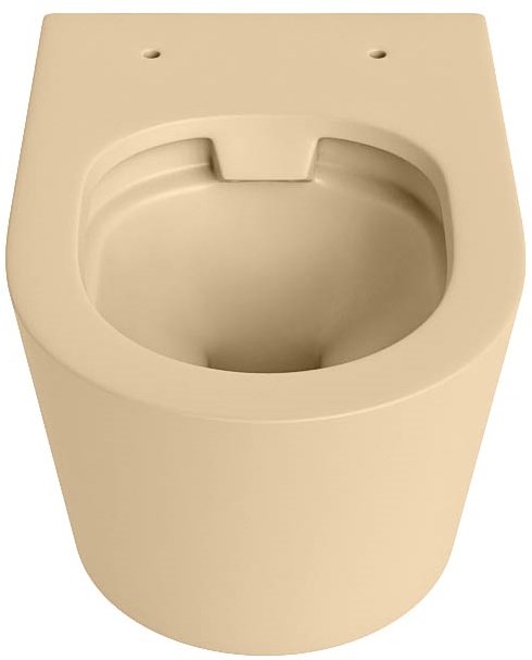 Mondiaz Lavie toiletpot randloos en diepspoel sand