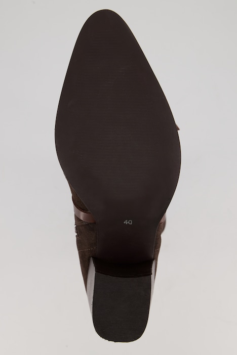 Stiefel, Veloursleder, Ankle-Straps