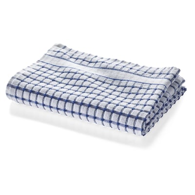 Geschirrtuch Frottiergewebe, Blau
