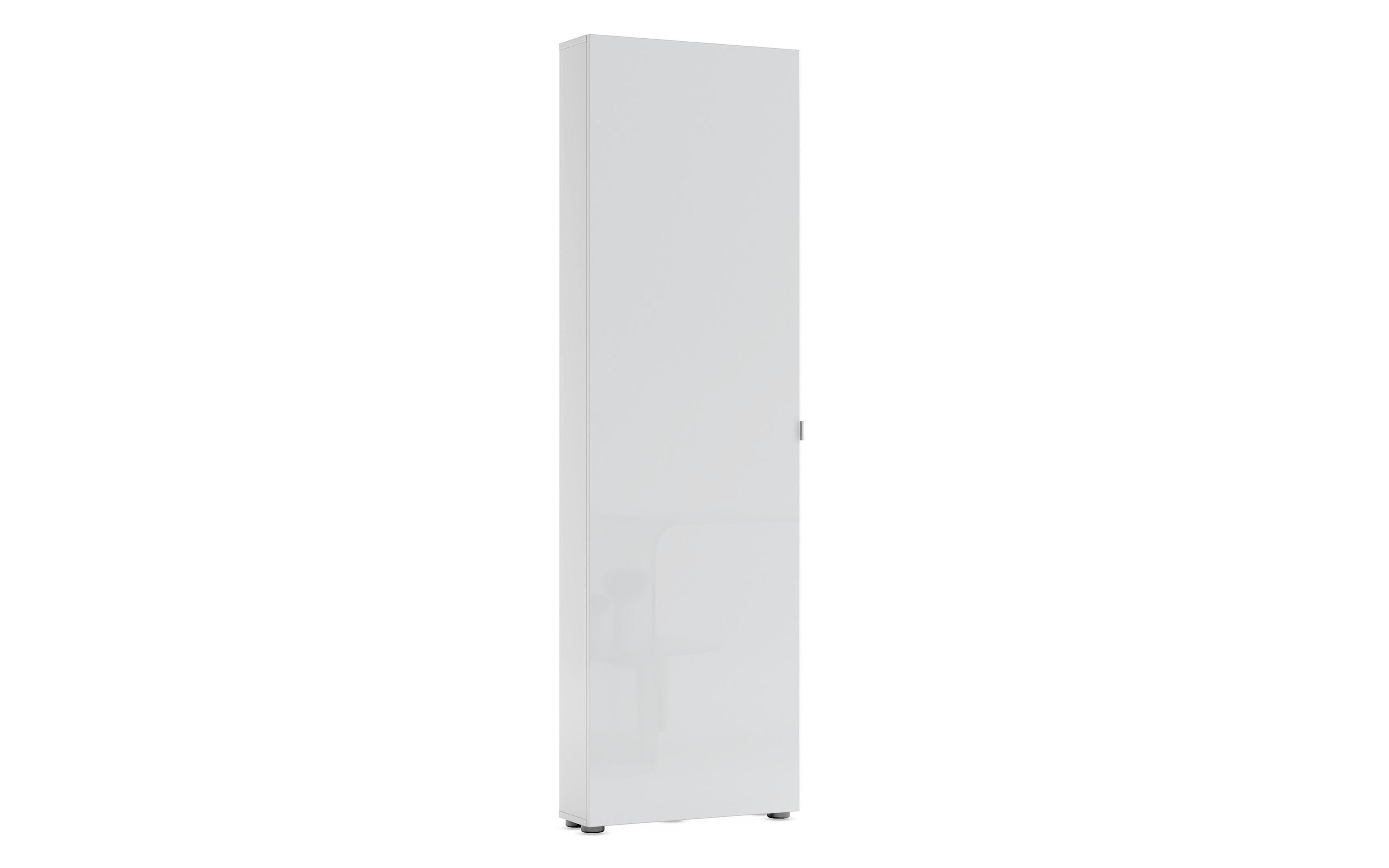 Schuhschrank Spazio, weiß, 60 x 200 cm