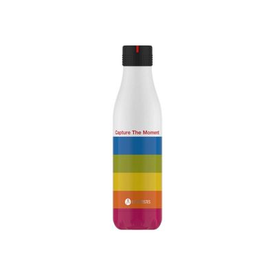 Les Artistes Paris - Gourde Bouteille isotherme 750 ml - Camera - acier inoxydable