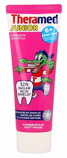 Theramed Junior Tandpasta Aardbei 6  75ML