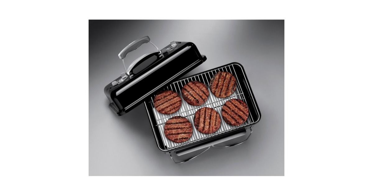 WeberGo-Anywhere houtskoolbarbecue  (Zwart)