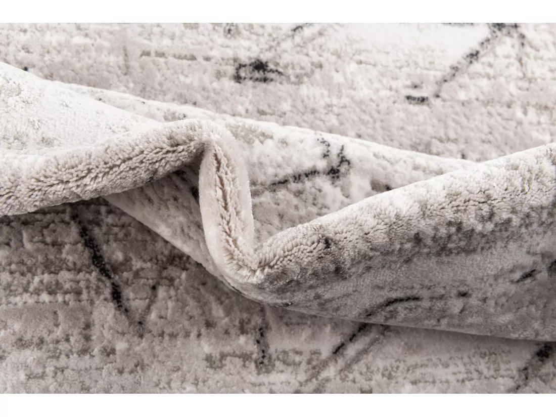 Tapis 240x240 gris Davos Spice