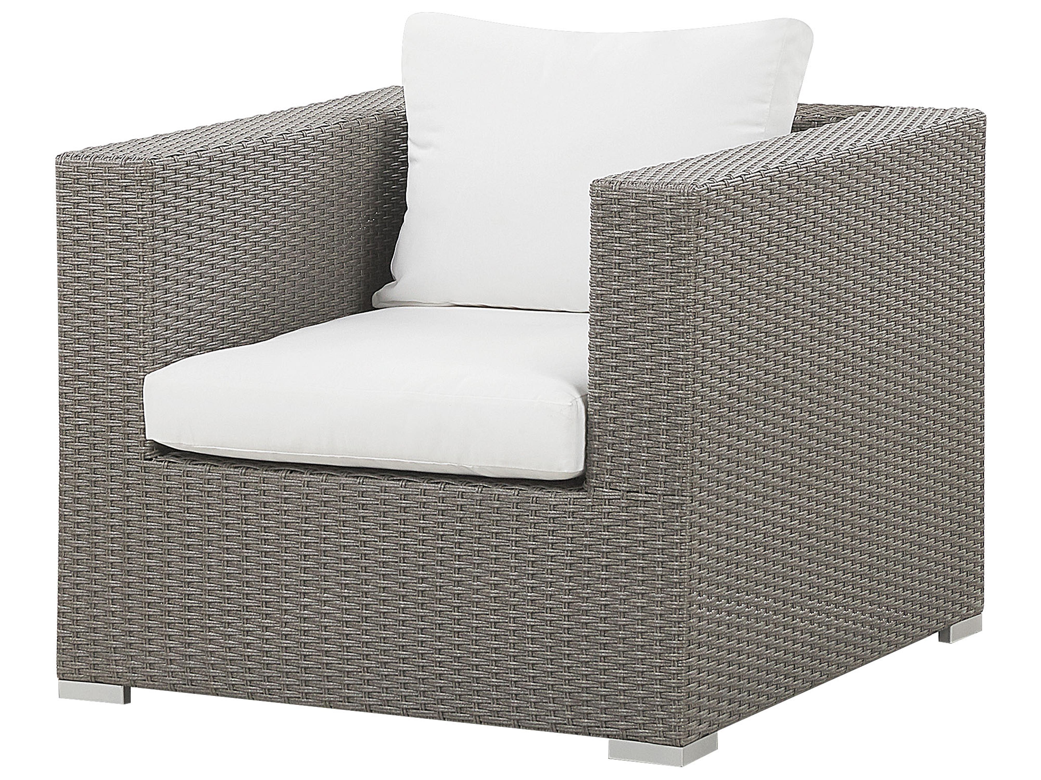 Loungeset met tafel 8-zits MAESTRO modulair PE rotan Taupe