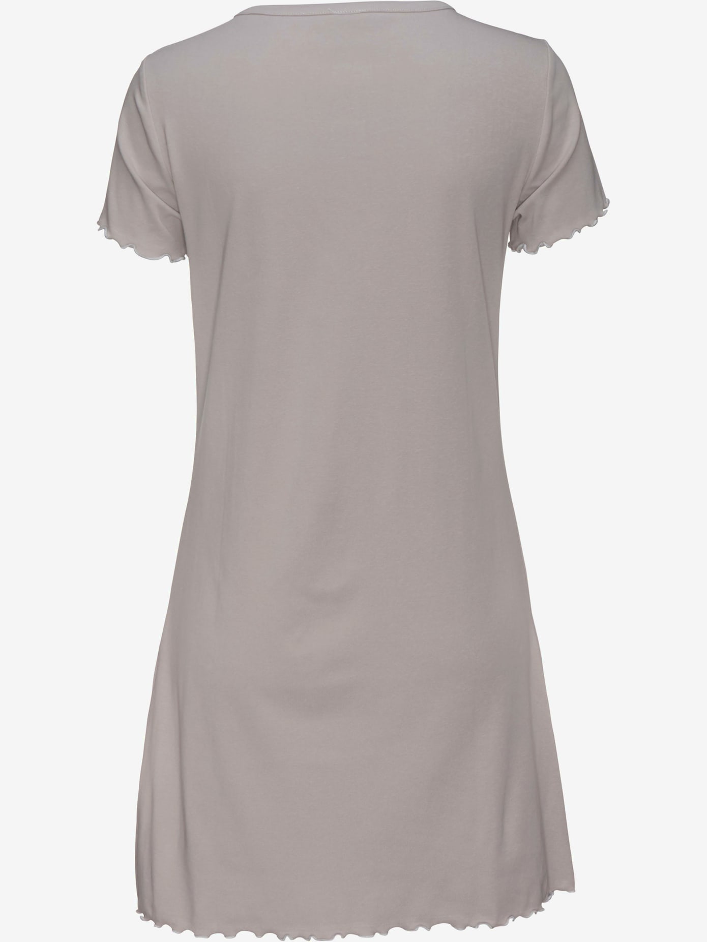 Chemise de nuit courte avec ourlet babylock
