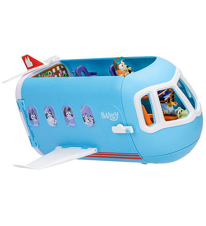 Bluey Spielset m. Sound - Transformierbar Flieger -3-in-1