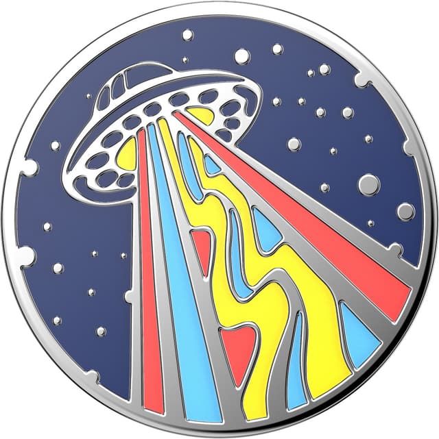 Popsockets Premium greb t. mobilenheder (enamel outta this world navy)
