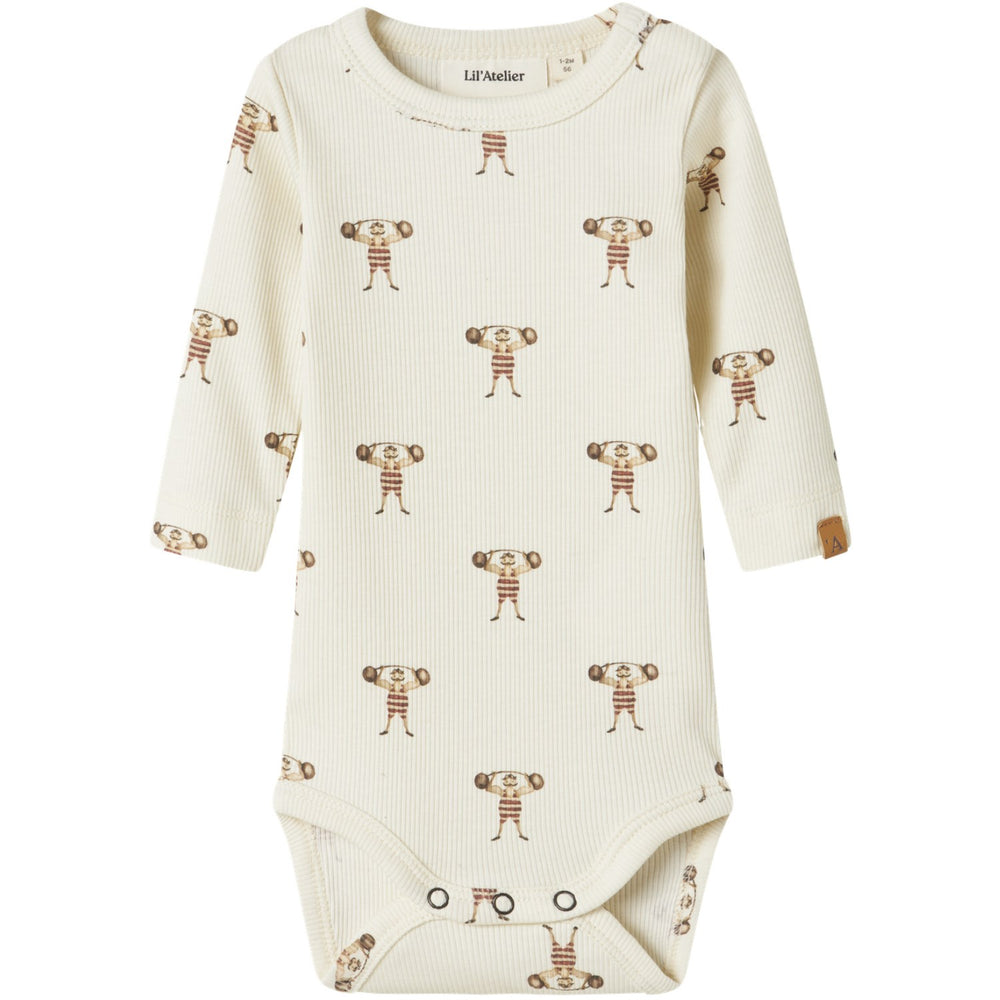 Køb Lil'Atelier Turtledove Strong Man Nbmgavo Emo Ls Slim Body Lil