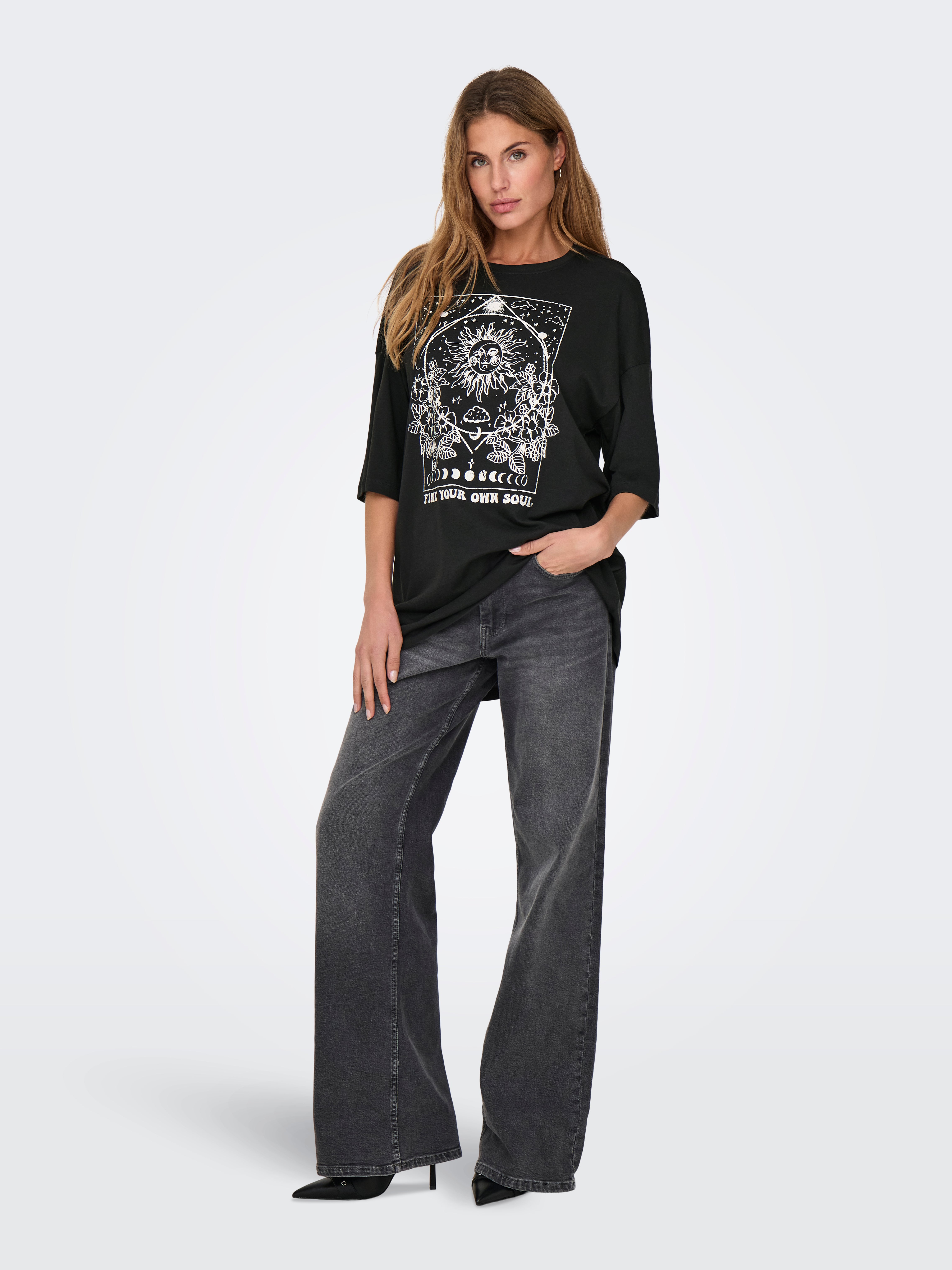 ONLJOYFULL T-shirt Phantom