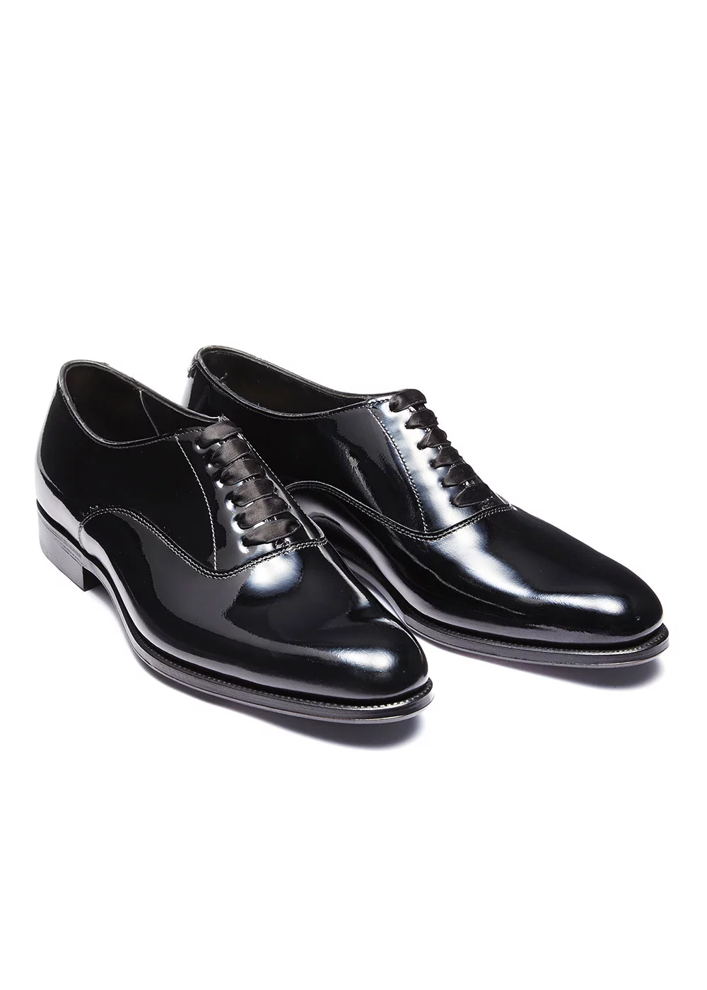 RICHELIEU OSCAR CUIR VERNIS NOIR