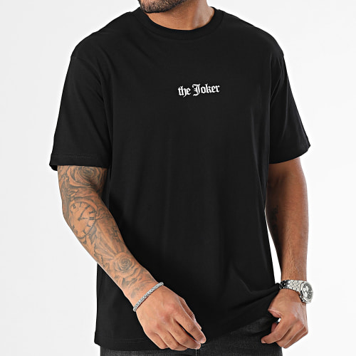 Tee Shirt Oversize Joker Signature Noir