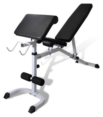 Banc de musculation multifonction dossier siège et support réglable 02_0000033