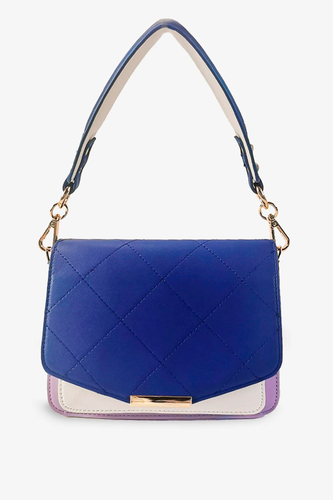 Noella Blanca Bag Medium royal blue white purple